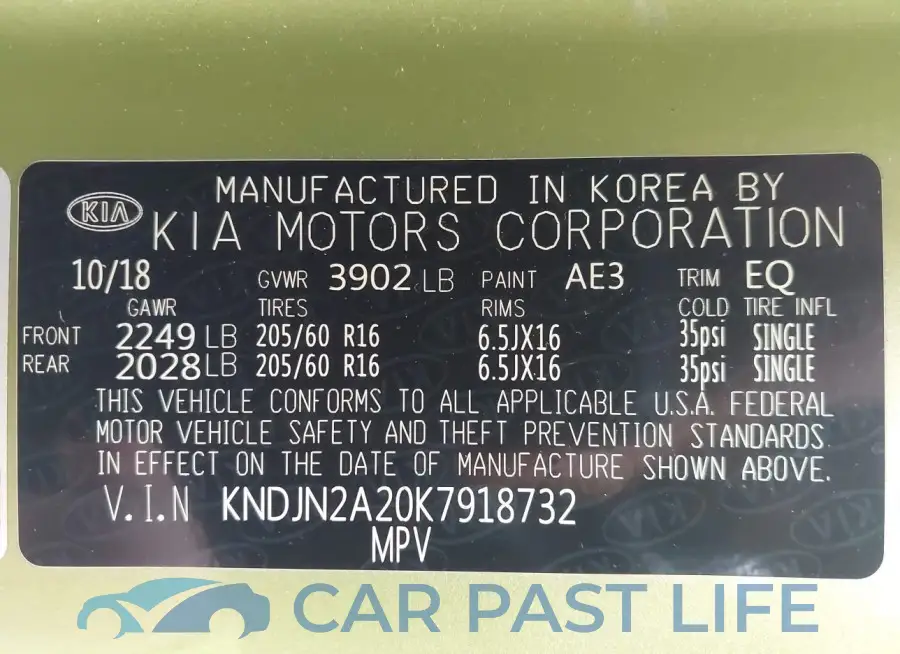KNDJN2A20K7918732# 9