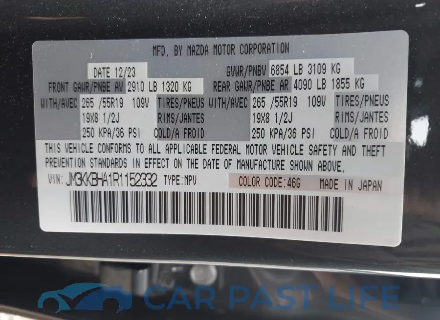 JM3KKBHA1R1152332# 9