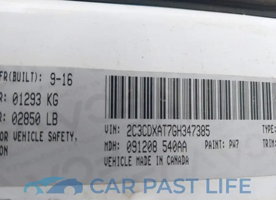 2C3CDXAT7GH347385# 9