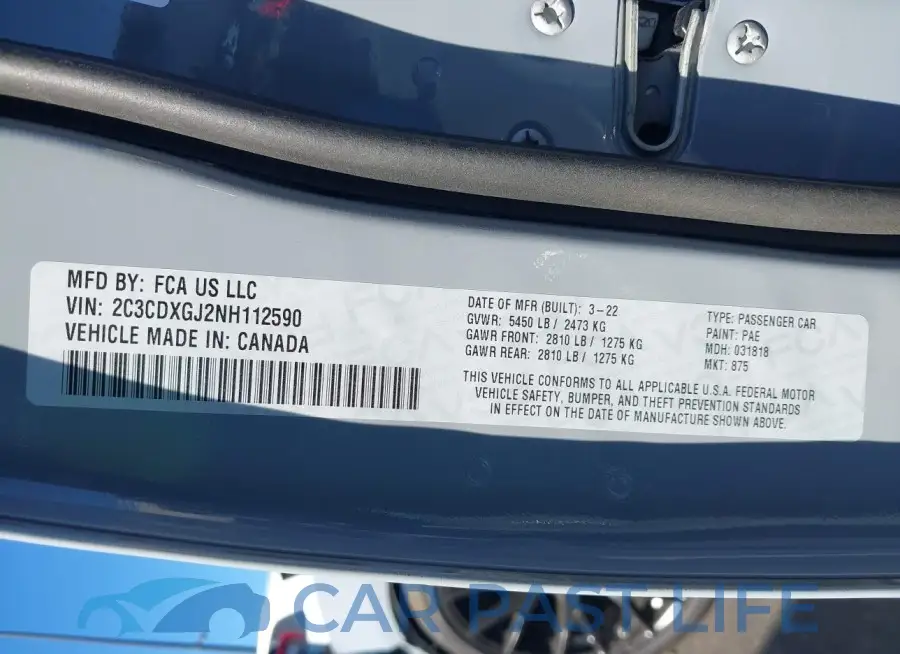 2C3CDXGJ2NH112590# 9