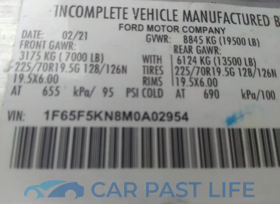 1F65F5KN8M0A02954# 8