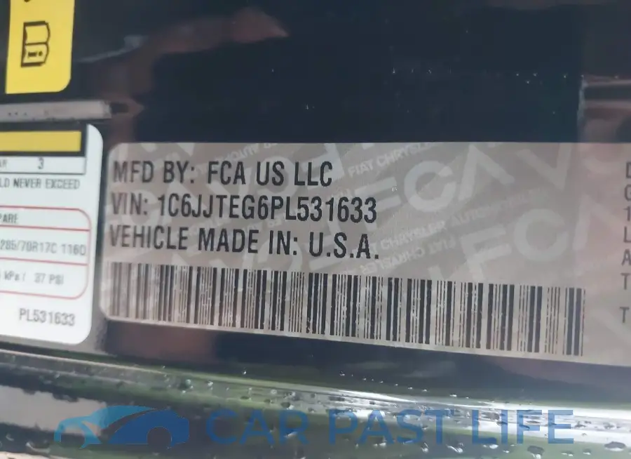 1C6JJTEG6PL531633# 9