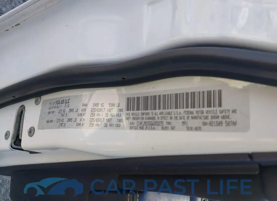 1C4PJMCS5GW283275# 9