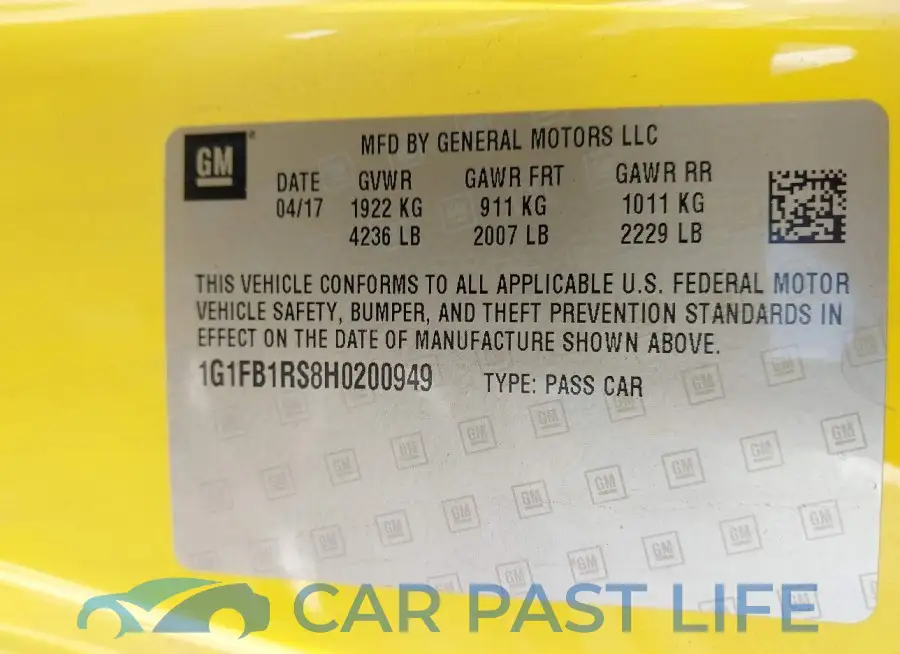 1G1FB1RS8H0200949# 9