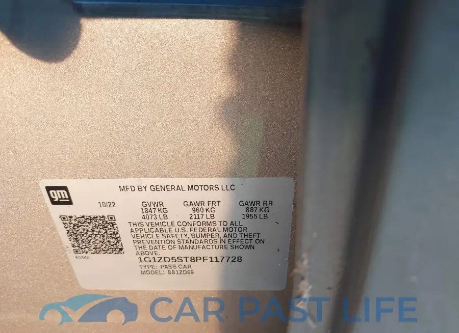 1G1ZD5ST8PF117728# 9