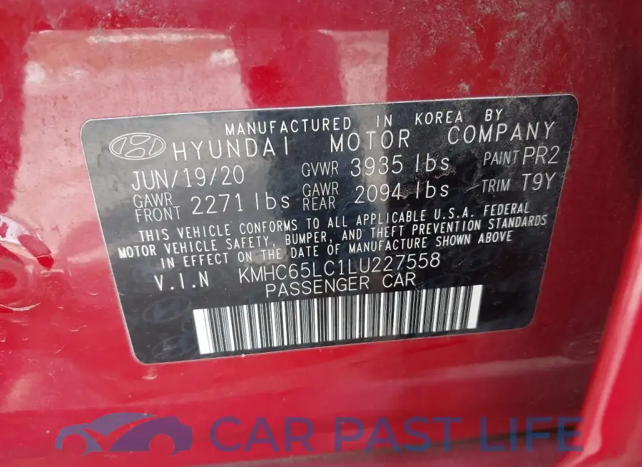 KMHC65LC1LU227558# 9