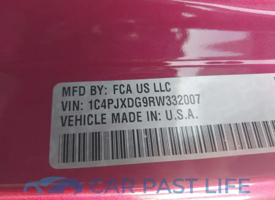 1C4PJXDG9RW332007# 9