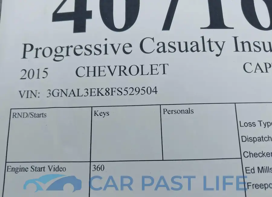 3GNAL3EK8FS529504# 9