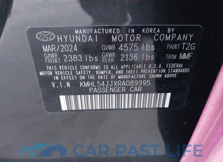 KMHL54JJXRA089995# 9