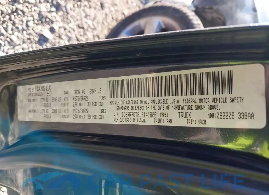 1C6RR7GT8JS141806# 9