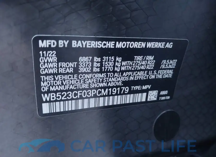 WB523CF03PCM19179# 9