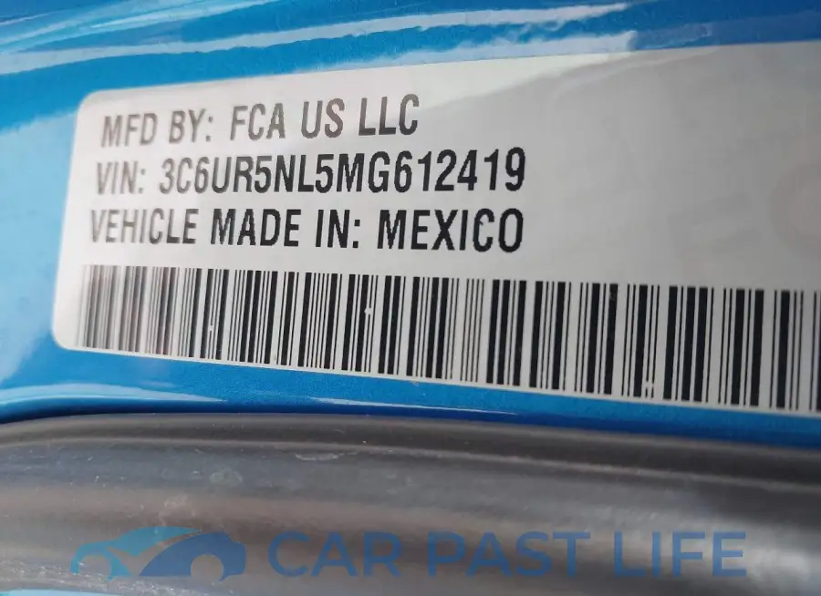 3C6UR5NL5MG612419# 9