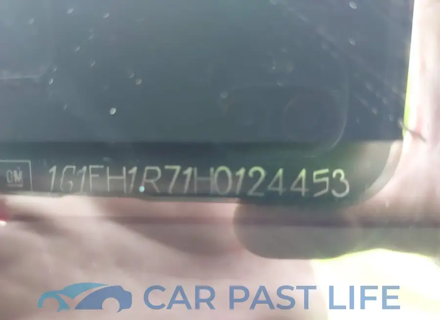 1G1FH1R71H0124453# 9