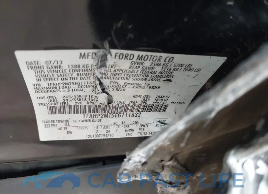 1FAHP2MT5EG111632# 9