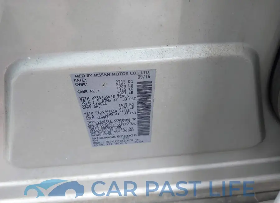 5N1DR2MM5HC620008# 9
