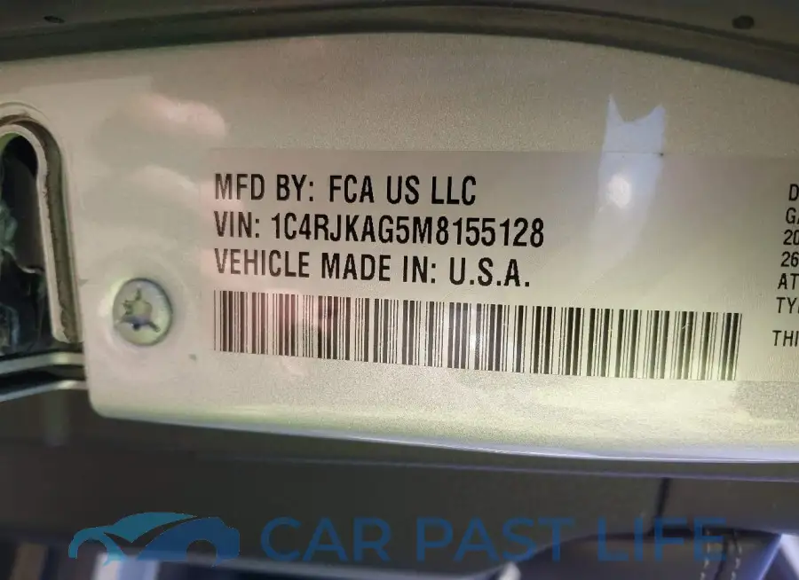 1C4RJKAG5M8155128# 9