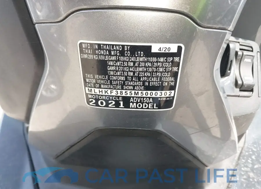 MLHKF3855M5000302# 10