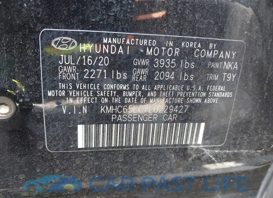 KMHC65LC7LU229427# 9