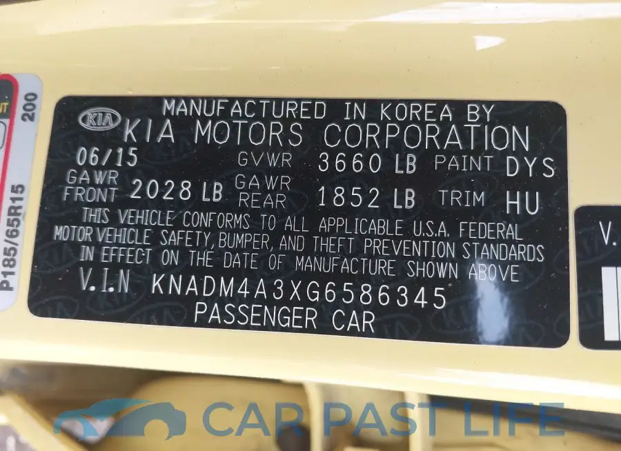 KNADM4A3XG6586345# 9