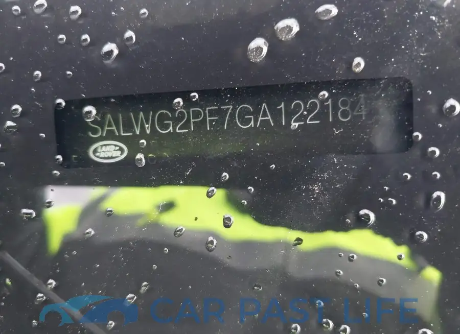 SALWG2PF7GA122184# 9