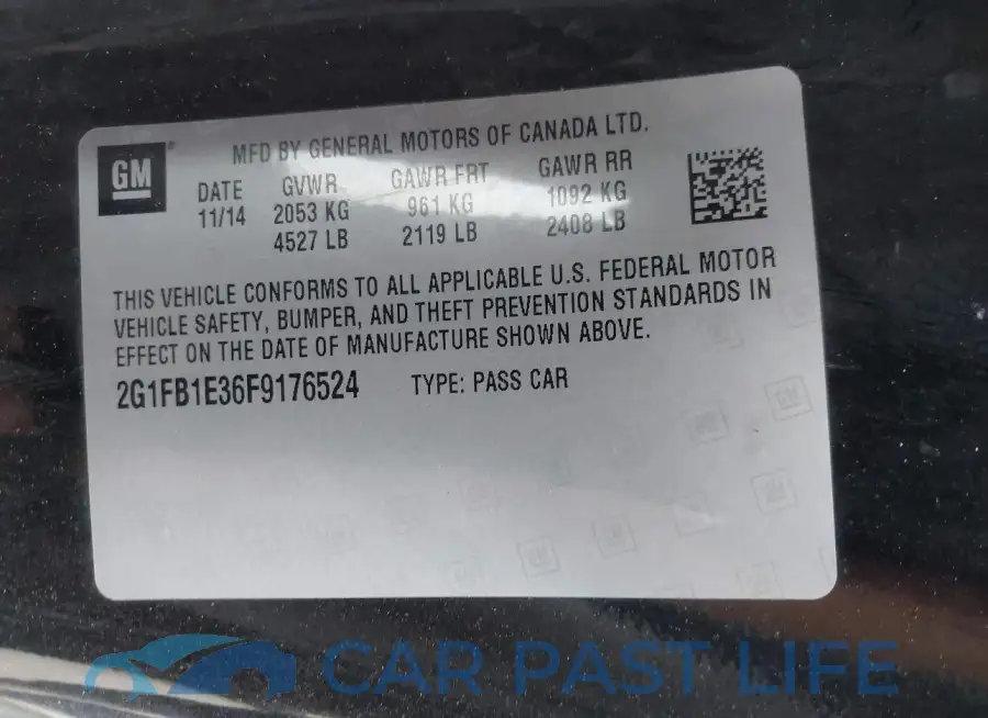 2G1FB1E36F9176524# 9