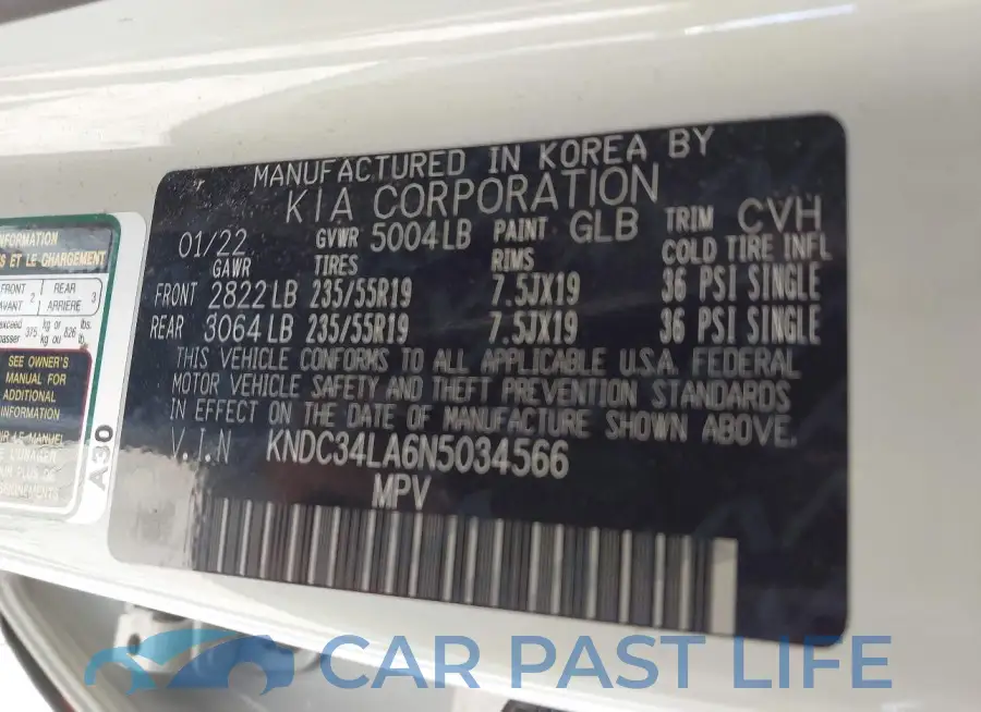 KNDC34LA6N5034566# 9