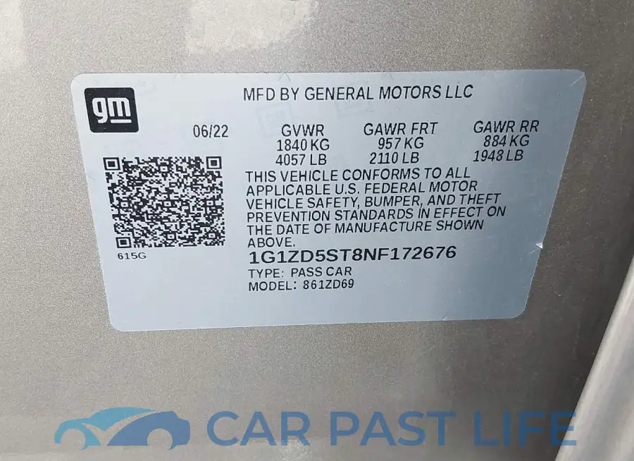 1G1ZD5ST8NF172676# 9