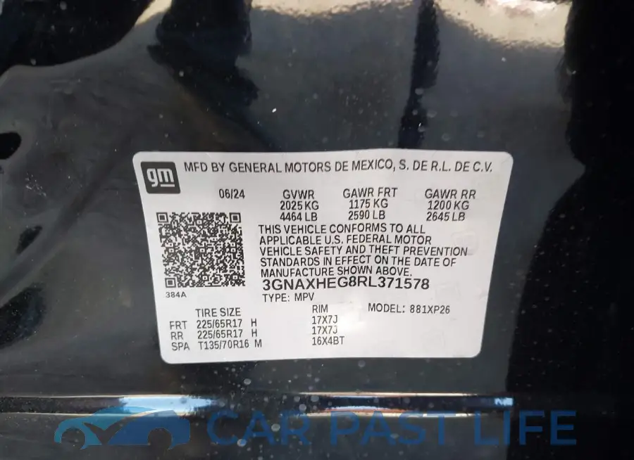 3GNAXHEG8RL371578# 9