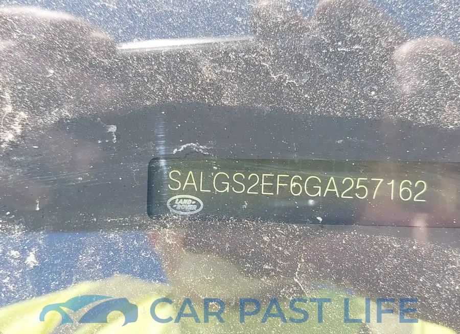 SALGS2EF6GA257162# 9