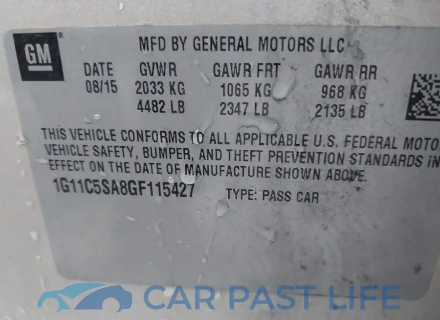 1G11C5SA8GF115427# 9