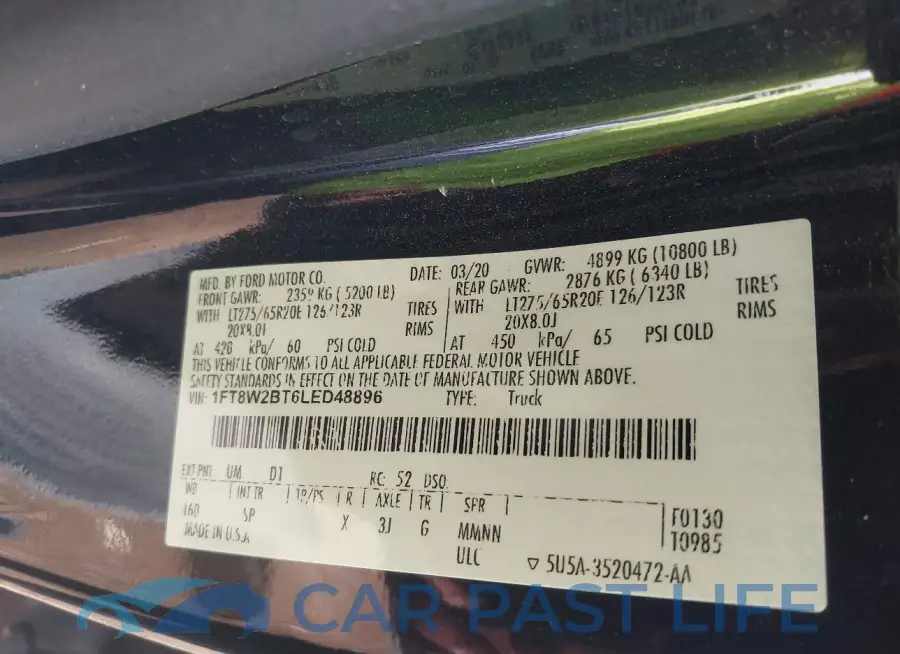 1FT8W2BT6LED48896# 8