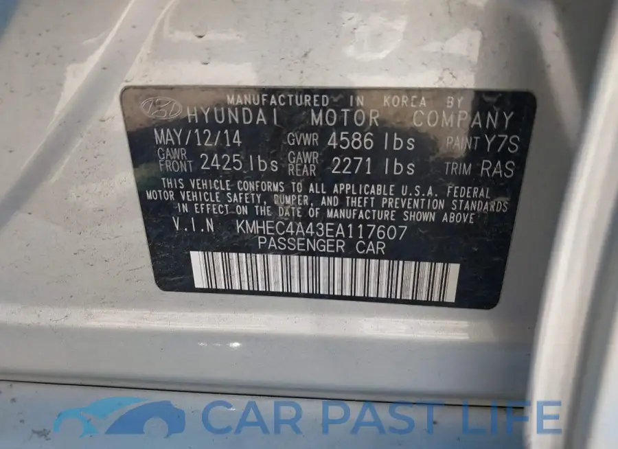 KMHEC4A43EA117607# 9