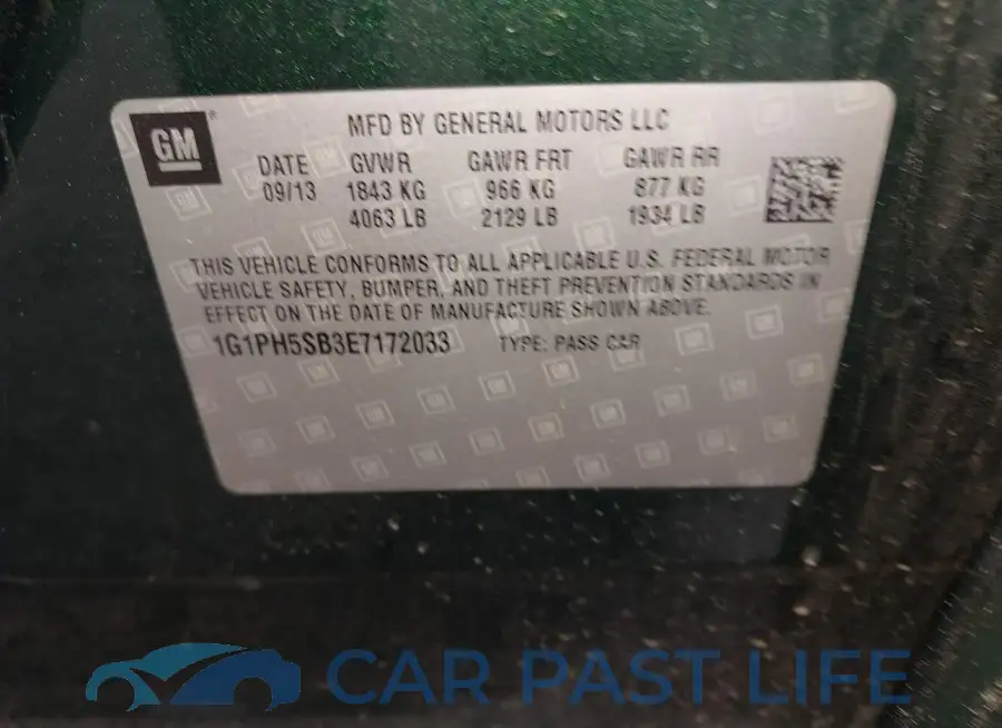 1G1PH5SB3E7172033# 9