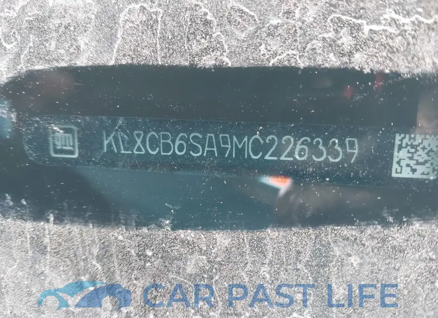 KL8CB6SA9MC226339# 9
