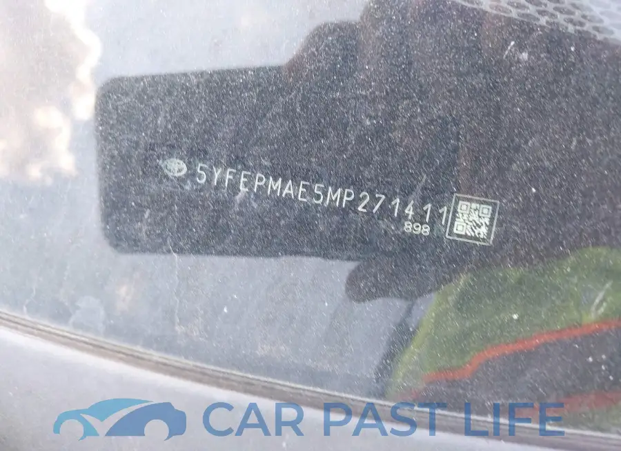 5YFEPMAE5MP271411# 9