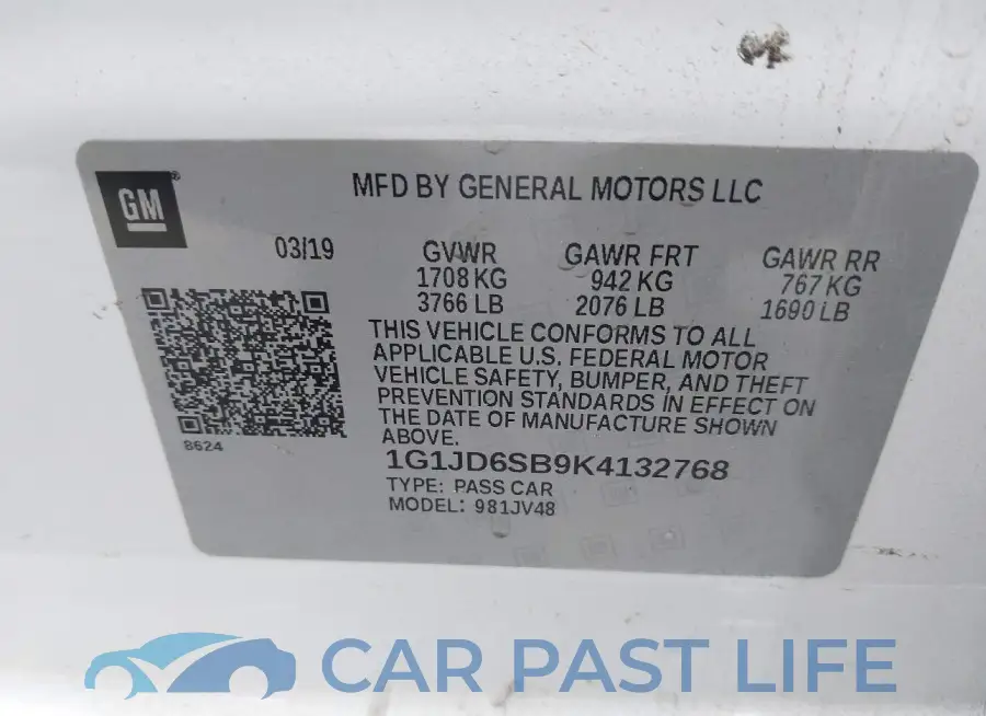 1G1JD6SB9K4132768# 9