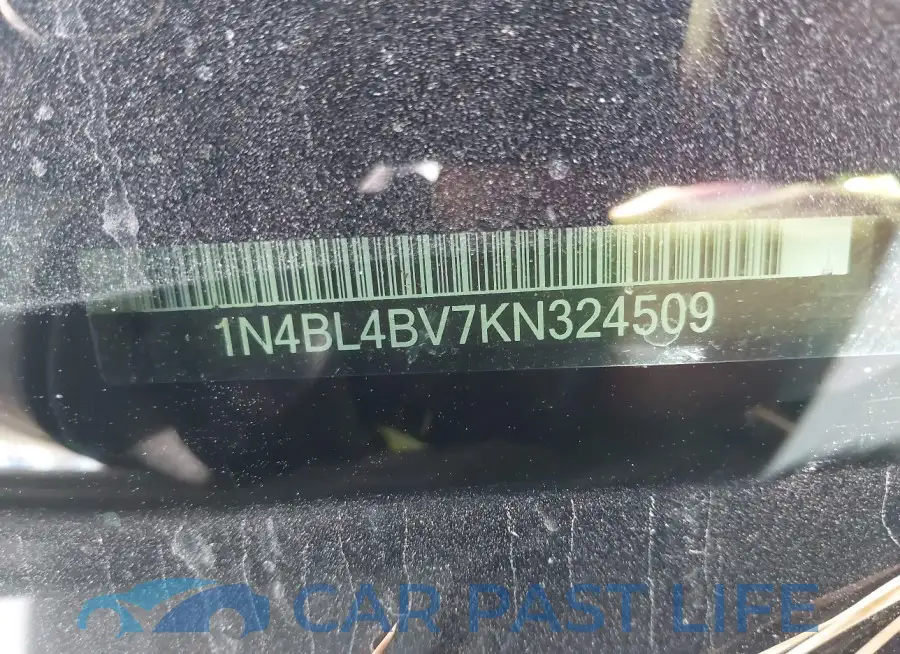 1N4BL4BV7KN324509# 9