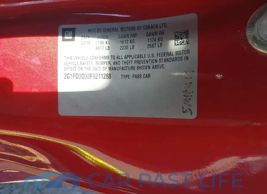 2G1FD3D30F9211288# 9