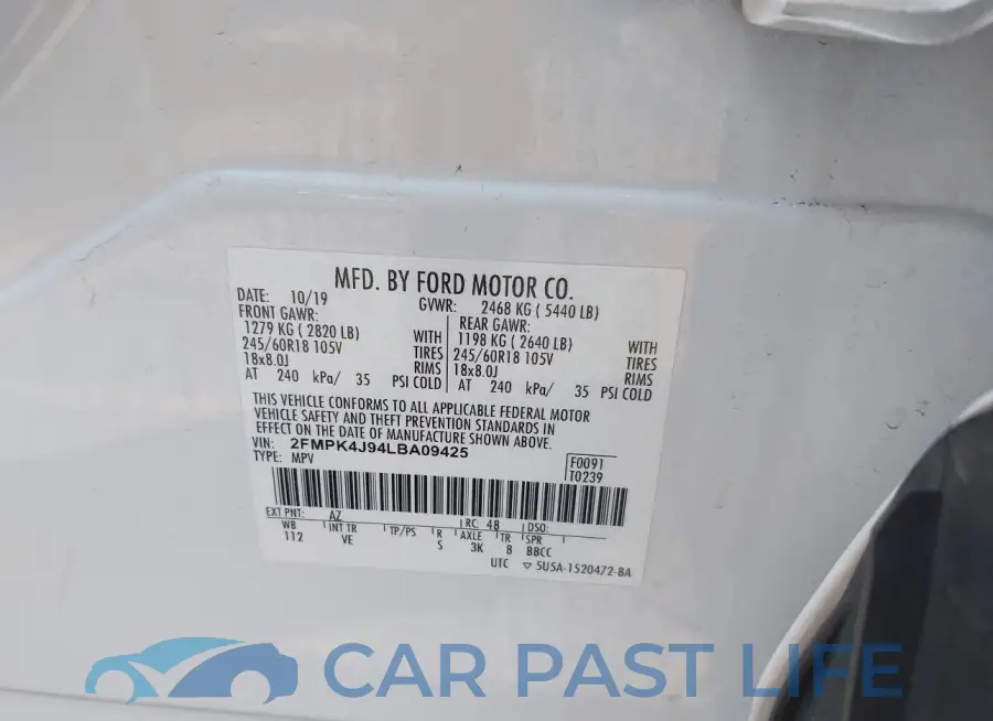 2FMPK4J94LBA09425# 9