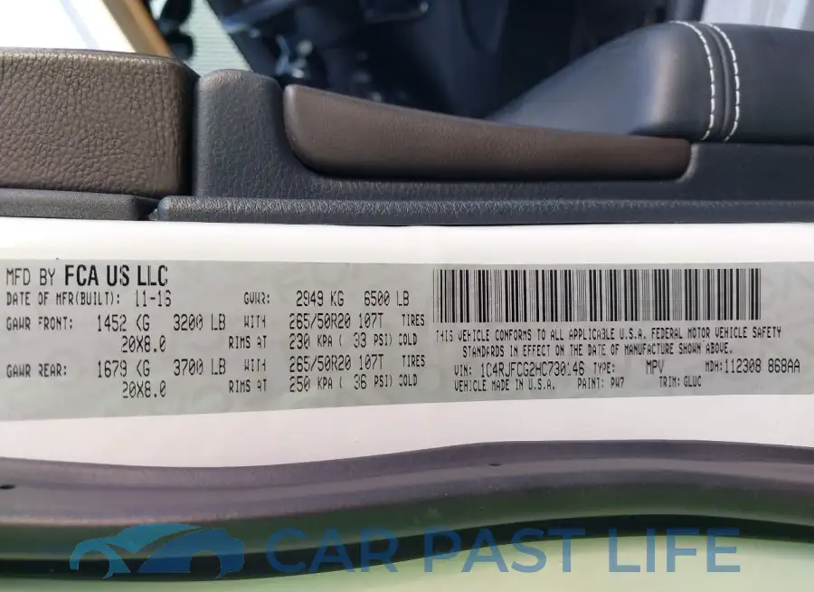 1C4RJFCG2HC730146# 9