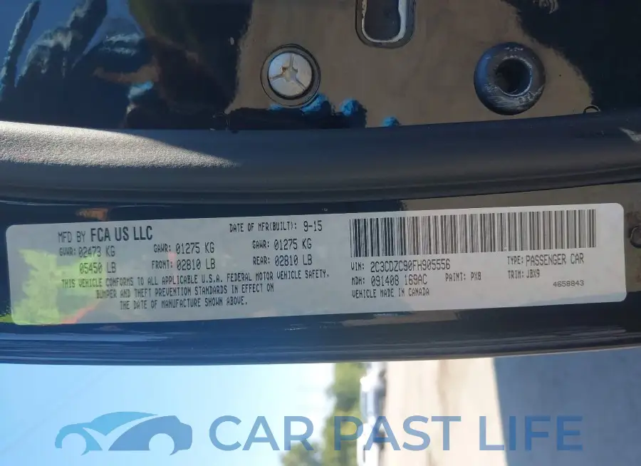 2C3CDZC90FH905556# 9