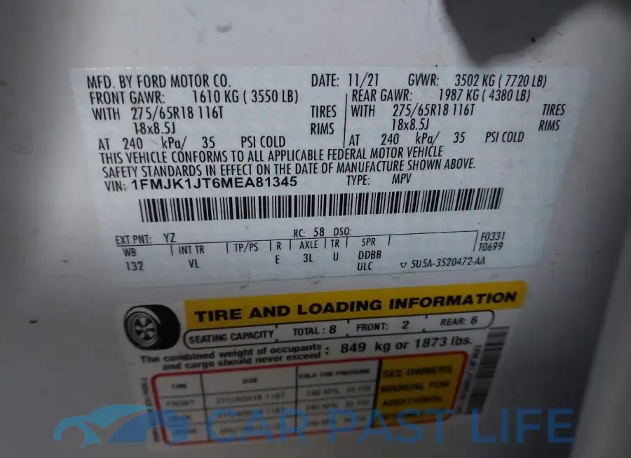 1FMJK1JT6MEA81345# 9