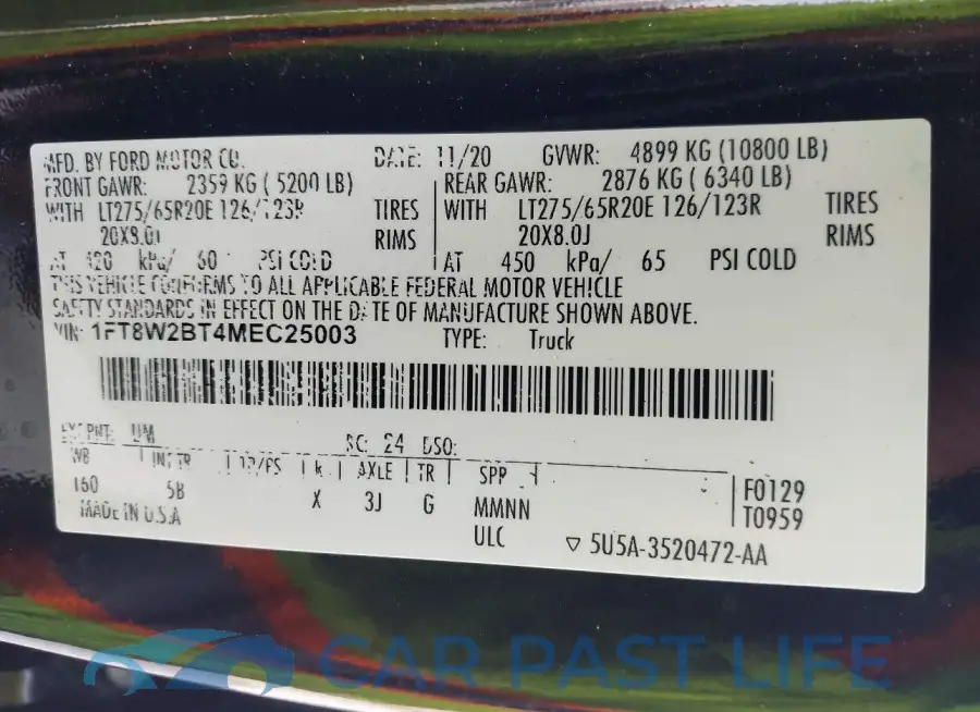 1FT8W2BT4MEC25003# 8