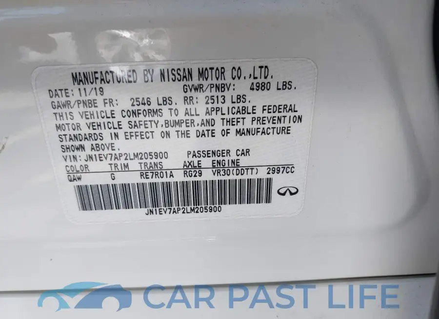JN1EV7AP2LM205900# 9