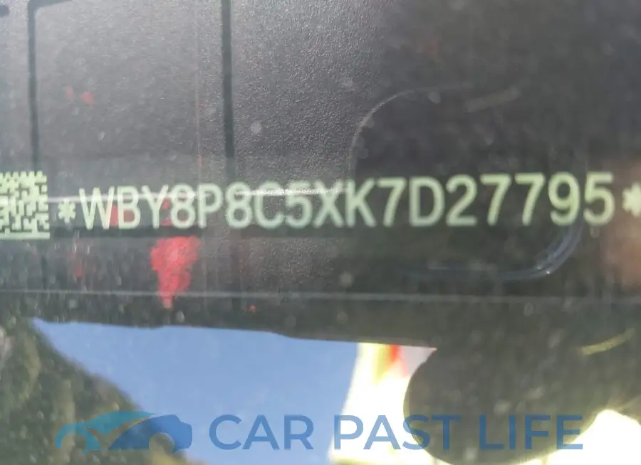 WBY8P8C5XK7D27795# 9