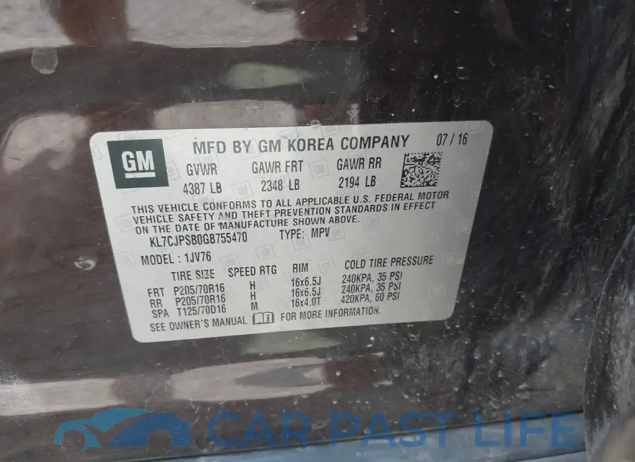 KL7CJPSB0GB755470# 9