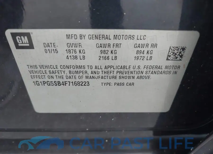 1G1PG5SB4F7168223# 9