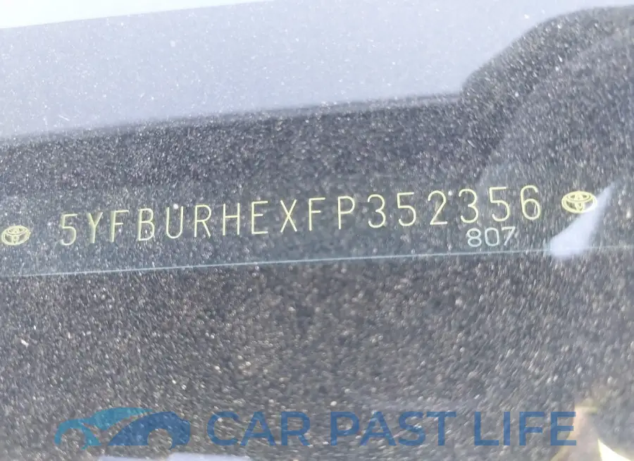 5YFBURHEXFP352356# 17