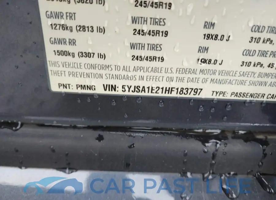 5YJSA1E21HF183797# 9