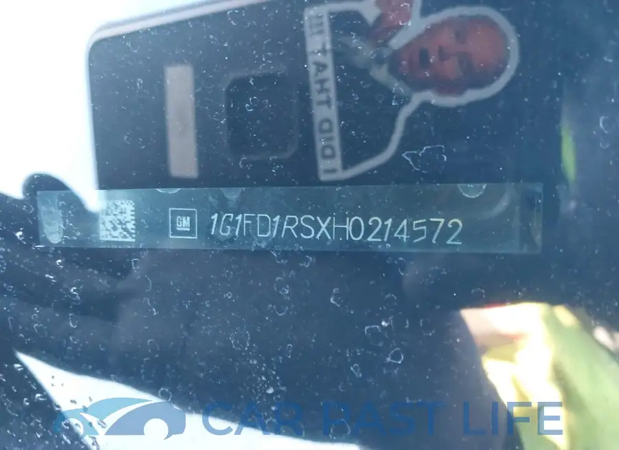 1G1FD1RSXH0214572# 9